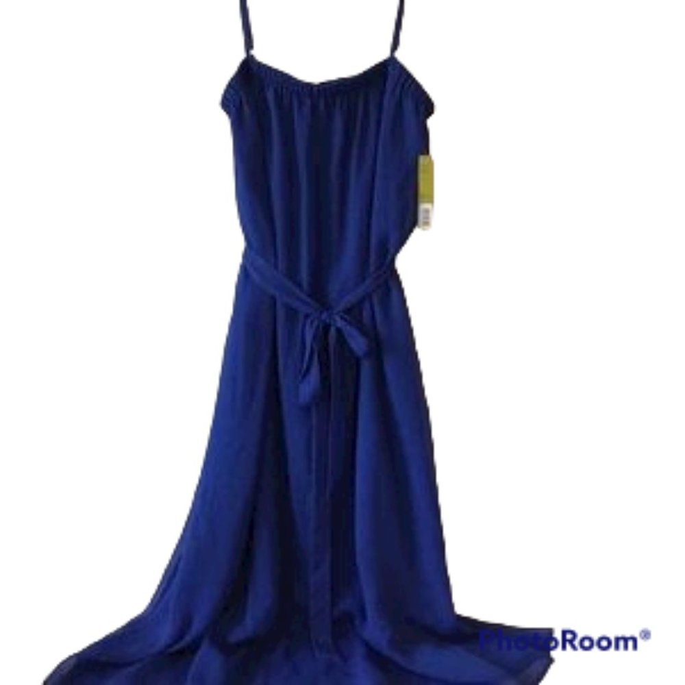 Dress Small NWT $129 Dark Blue Halter by Gianni B